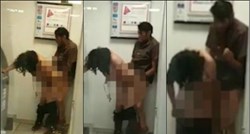 VIDEO Seks pauza: Par uhvaćen u vrućoj akciji pored bankomata (18+)