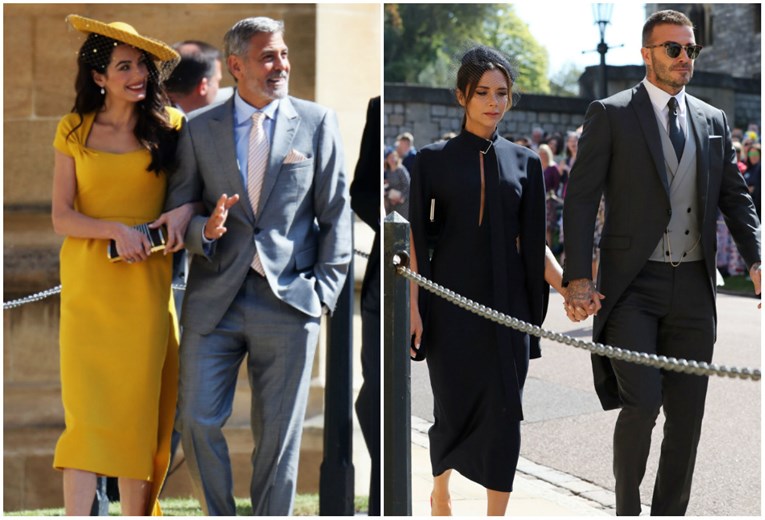 Amal Clooney i Victoria Beckham ukrale su show čim su stigle na kraljevsko vjenčanje