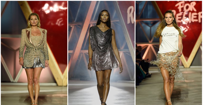 Tri manekenske legende na reviji u Cannesu dokazale da još uvijek vladaju modnom pistom