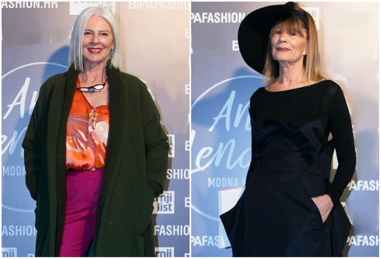 Dvije domaće modne ikone u godinama sinoć su mamile poglede u dva različita izdanja