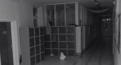 VIDEO Nadzorne kamere u gluho doba noći snimile "duha" kako divlja po školi