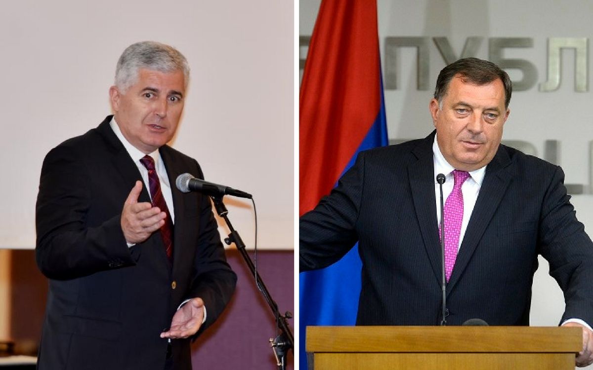 Čović i Dodik tvrde da ih tajna služba ilegalno prisluškuje i prati
