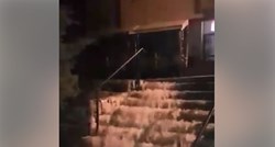 VIDEO Obilna kiša ne prestaje padati, potopljeni dijelovi Crikvenice i Novog Vinodolskog
