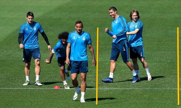 Ronaldo je spreman za City: Na treningu zabio golčinu iz mrtvog kuta