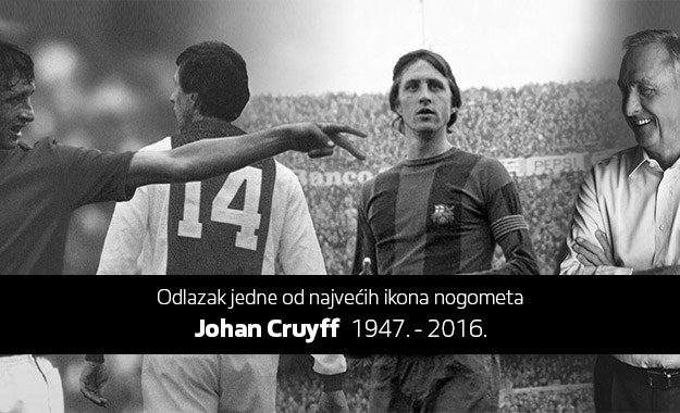 Umro je Johan Cruyff