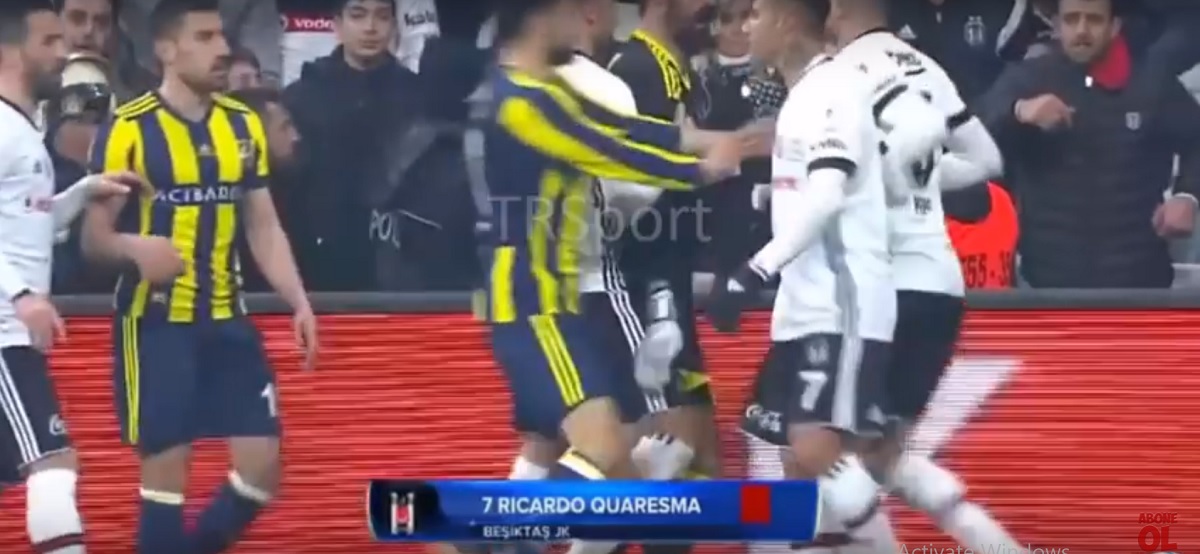 Četiri pogotka, tri crvena kartona i Quaresmino divljanje obilježili derbi Bešiktaša i Fenerbahčea
