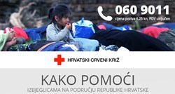 Crveni križ skuplja pomoć za izbjeglice, evo koji artikli su potrebni