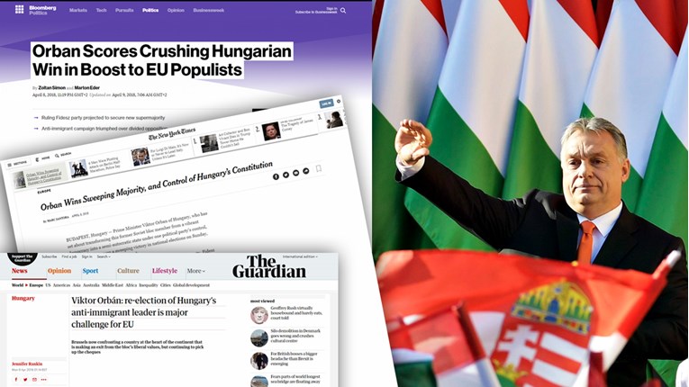 Svjetski mediji: "Orbanov trijumf je prijetnja demokraciji"