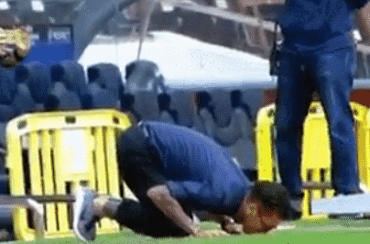 JUVEOV IGRAČ LJUBI SVETO TLO CAMP NOUA Nije zaboravio što je sve na njemu osvojio