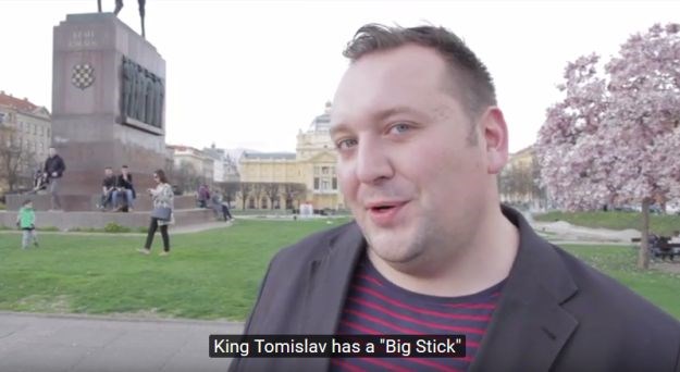 VIDEO "Kralj Tomislav ima veliku batinu": Kanađanin uči kako biti gay na hrvatskom