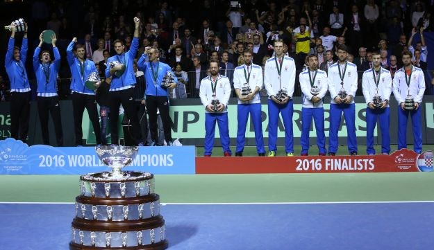 Hrvatska treća reprezentacija svijeta, Argentina na vrhu Davis Cup liste