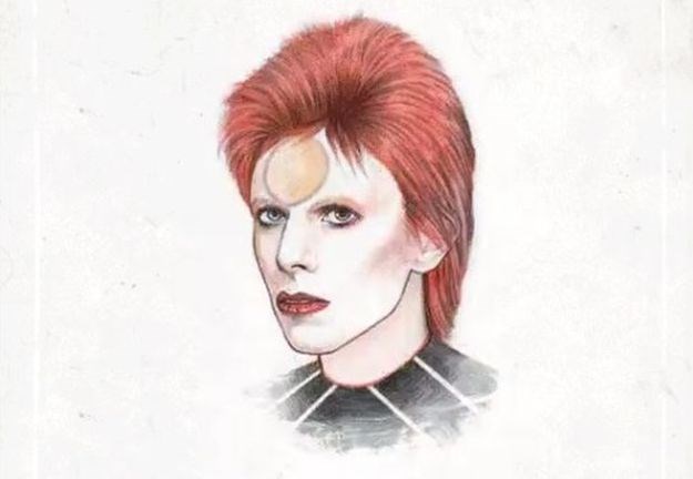 Fascinantna animacija: Pogledajte sve tranformacije Davida Bowieja