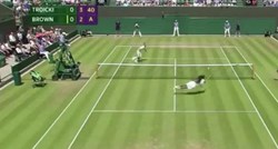 Video dana: Evo zašto je Dustin Brown osvojio navijače na Wimbledonu