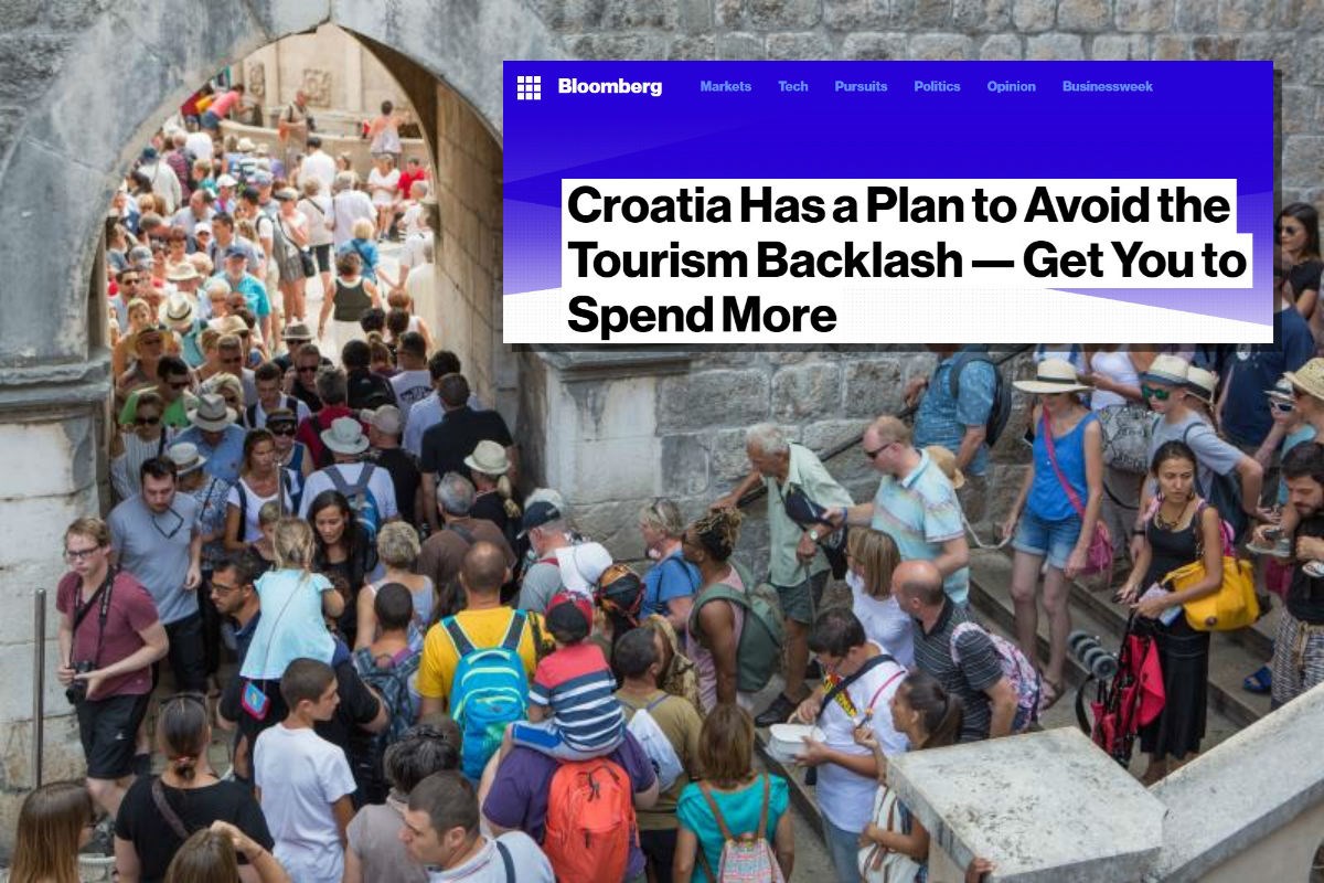 Bloomberg otkrio kako Hrvatska misli izbjeći kaos: Manje turista, više novca