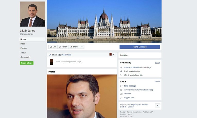 Facebook uklonio video Orbanovog savjetnika u kojem optužuje imigrante za kriminal
