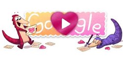 Google Doodleom obilježio Valentinovo, a zabavna igrica o dva mravojeda više je od ljubavne priče