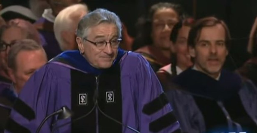 Robert De Niro održao govor na podjeli diploma: Totalno ste sjebani