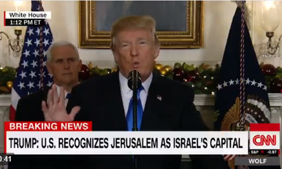 Trump priznao Jeruzalem kao glavni grad Izraela, Hamas bjesni: "Otvorio je vrata pakla"