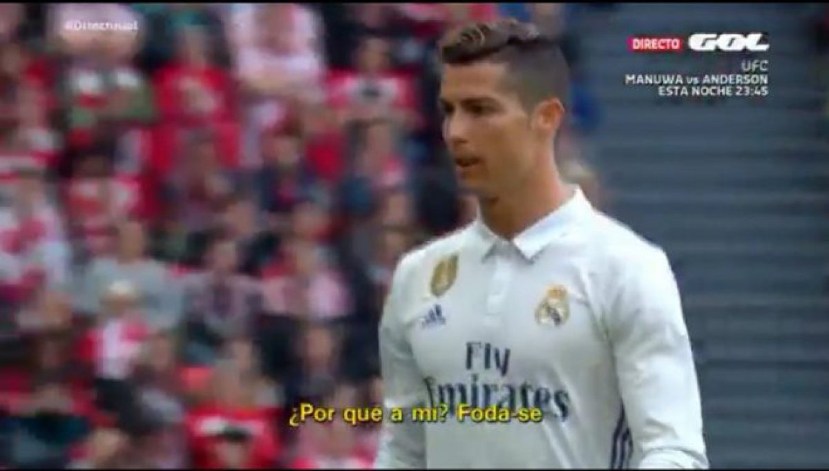 RONALDO OPSOVAO ZIDANEA "Zašto baš ja?! Odjebi!"