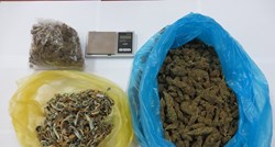 Zadarska policija uhvatila mladića s pola kila marihuane i 85 grama gljiva