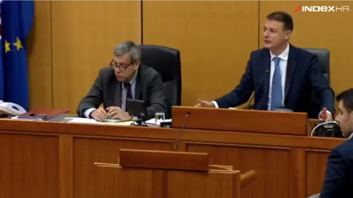 VIDEO Njonjo se izvikao na HDZ-ovca u Saboru: "Šta je to, kakvo je to ponašanje?"