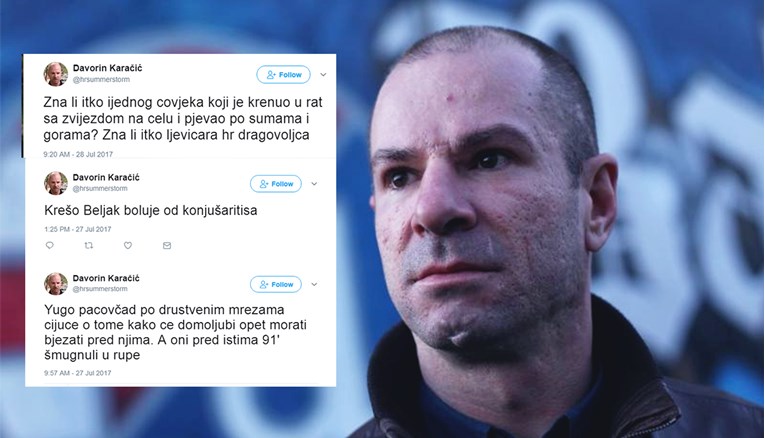 Hasanbegovićev čovjek divlja po Twitteru protiv "yugo pacovčadi" i "ljevičarskih parazita"