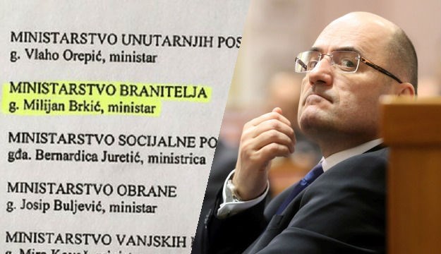 Za Mostovog ministra Panenića, Milijan Brkić već je ministar branitelja