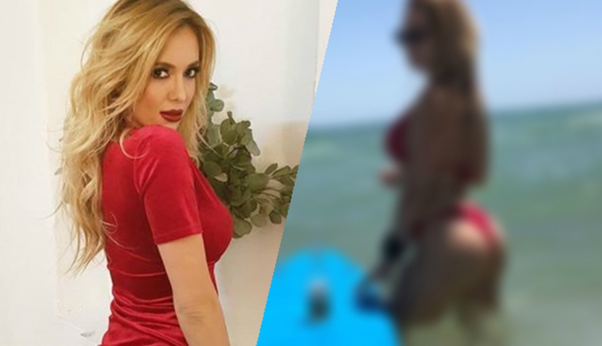 Lidija Bačić je našla odličan izgovor da pokaže guzu u minijaturnom badiću
