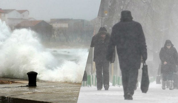 Pljuskovi, vjetar, snijeg: Ciklone u Zadru oštetile Morske orgulje, evo što nas očekuje idućih dana