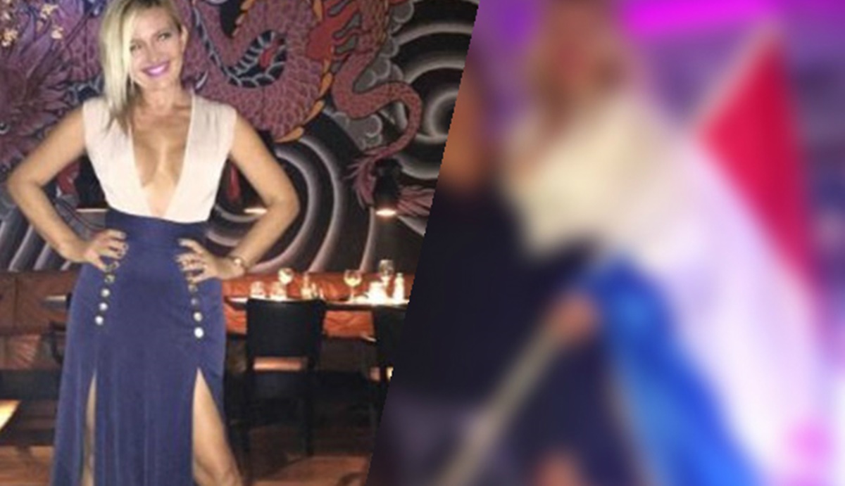FOTO Snježana Mehun pokazala dekolte i pozirala s hrvatskom zastavom