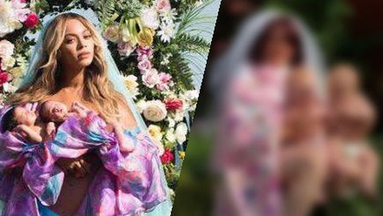 FOTO Majka blizanaca slikala se u istoj pozi kao Beyonce i pokrenula urnebesan trend na internetu