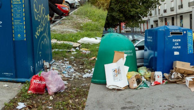 FOTO U Zagrebu se po novome smeće odvozi samo dvaput tjedno, a ovo je rezultat takve odluke