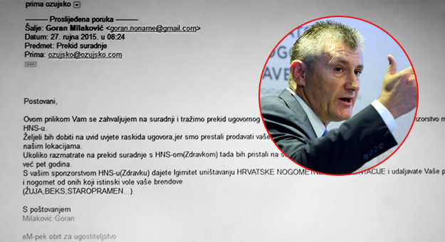 Splitski pekar objavio Bojkot sponzorima HNS-a i izbacio Žuju iz ponude