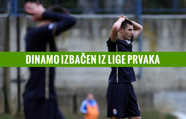 Juniori Dinama izbačeni iz Lige prvaka!