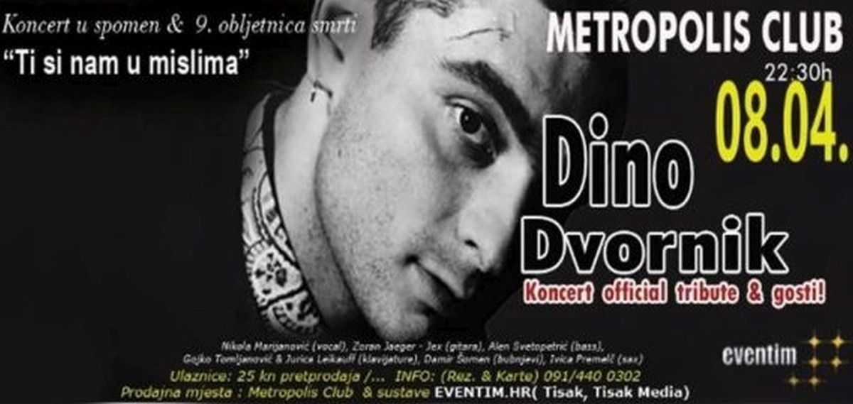 Index vam poklanja ulaznice za najfunky večer u gradu posvećenu Dinu Dvorniku