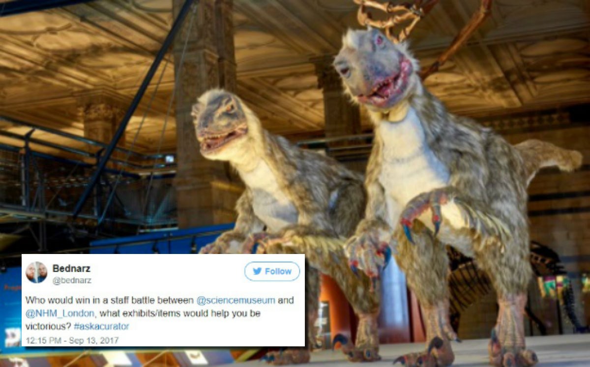 Jedno pitanje pokrenulo je rat između dva muzeja i to je sad najsmješnija stvar na Twitteru
