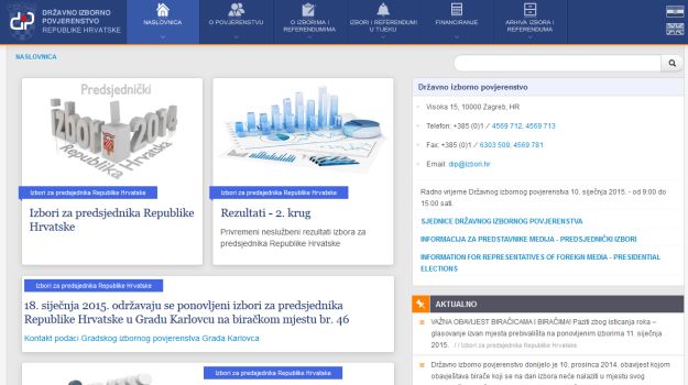 Evo zašto su pale stranice Državnog izbornog povjerenstva u izbornoj noći