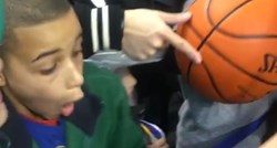 VIDEO Klinac dobio autogram omiljenog košarkaša i urnebesnom reakcijom osvojio svijet