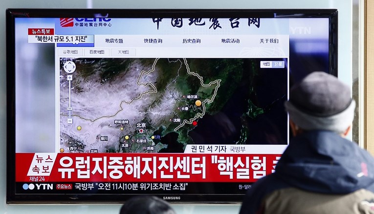 Dva potresa zabilježena u blizini sjevernokorejskog nuklearnog poligona