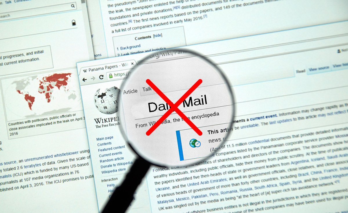 Wikipedia odlučila zabraniti Daily Mail kao izvor informacija