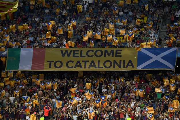 FOTO Nevjerojatan doček Celticu u Barceloni: "Dobrodošli u Kataloniju"