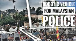 Malezijska policija koristi robotsko vozilo iz Hrvatske
