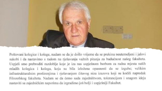 Dekan Filozofskog uveo zaštitare i izbacio studente: "Nisu imali pravo tražiti moju ostavku"