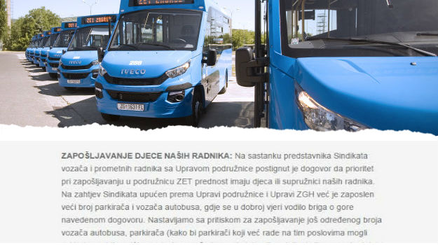Bandić ne može vjerovati da u ZET-u zapošljavaju djecu i supružnike zaposlenika