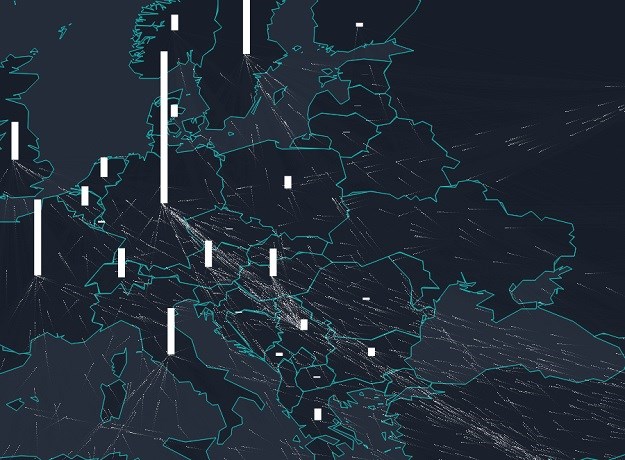 Pogledajte kako je tekao dolazak izbjeglica od 2012. u Europu u ovom odličnom animiranom prikazu