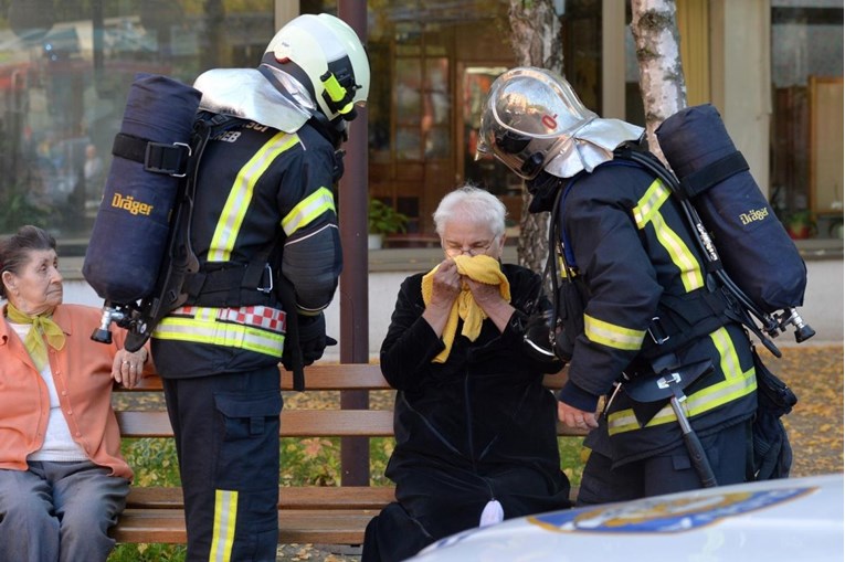 FOTO Zapalio se dom za starije i nemoćne u Zagrebu, evakuirano 80-ak osoba