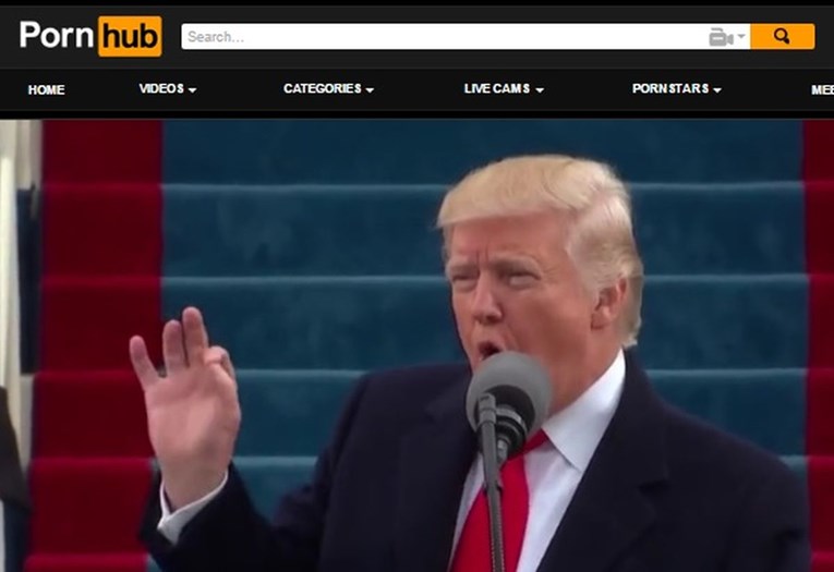 Snimka Donalda Trumpa završila na Pornhubu