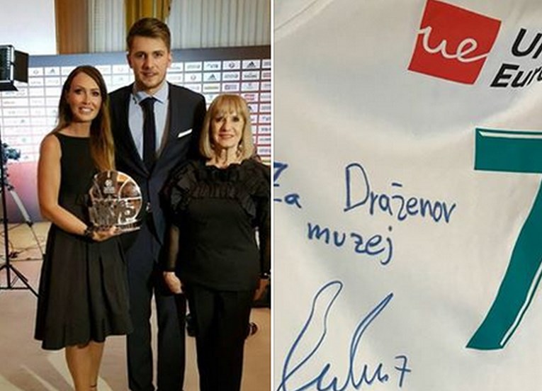 Luka Dončić Draženovoj majci poslao dres u kojem je pokorio Europu