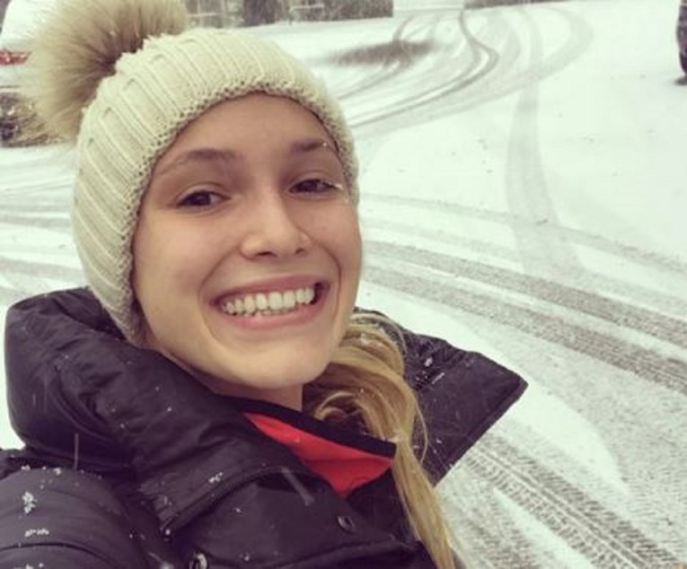 FOTO Donna Vekić voli snijeg, ali ne voli potkošulje: "Nu nje gole, prehladit ćeš se ćerce"