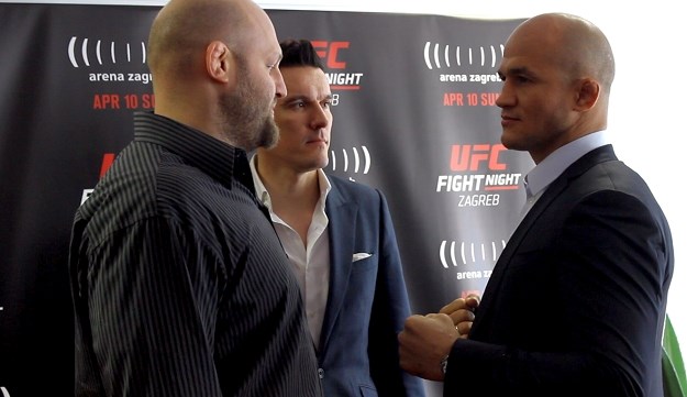 UFC zaludio Zagreb: Dos Santos i Rothwell pred Indexovom kamerom najavili spektakl